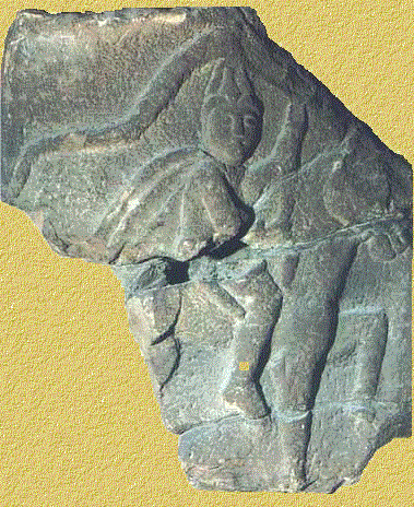Sarmatische grafsteen gevonden te Chester, Engeland